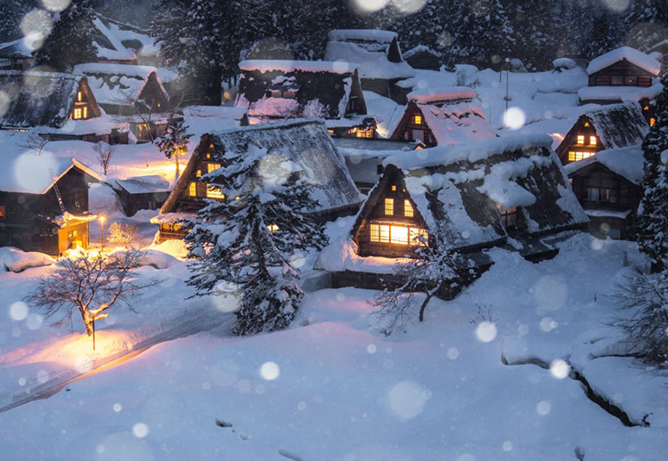 世界遺産「五箇山の合掌造り集落」