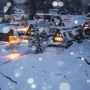 世界遺産「五箇山の合掌造り集落」